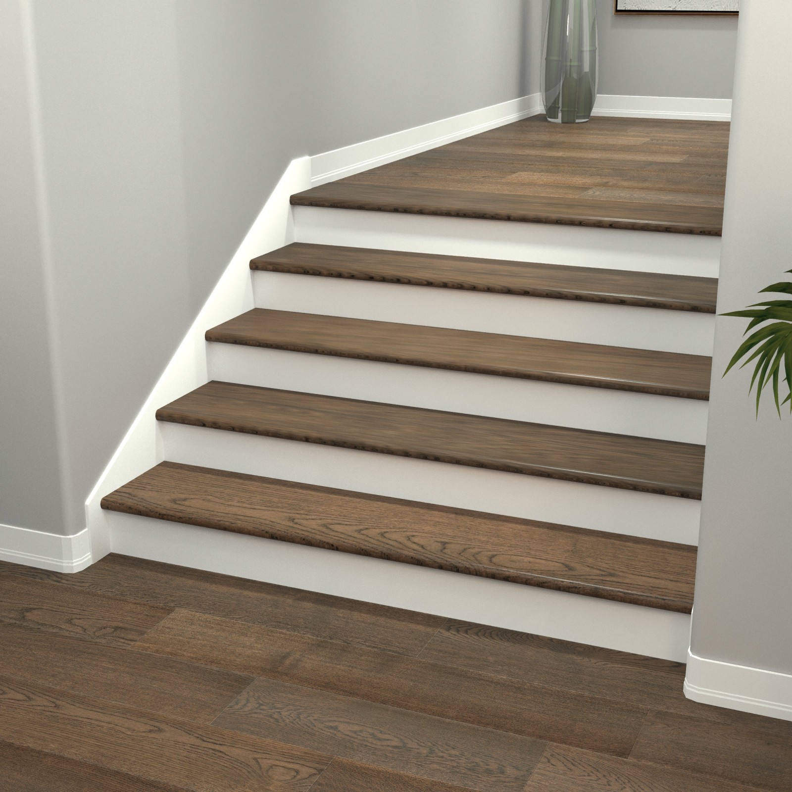 Calistoga Hollow Cali Hardwoods Stair Tread view 2