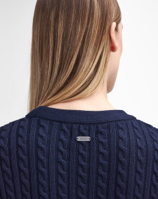Stitch Guernsey Knitted Dress 