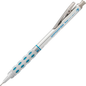 GraphGear 1000 Automatic Drafting Pencil (0.7mm), Blue Accents