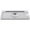 Third-size Super Pan V® slotted stainless steel cover