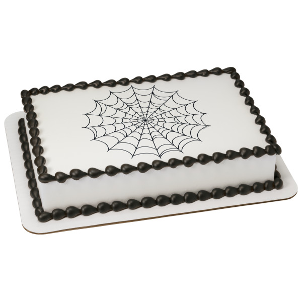 Spider Web PhotoCake® Edible Image®
