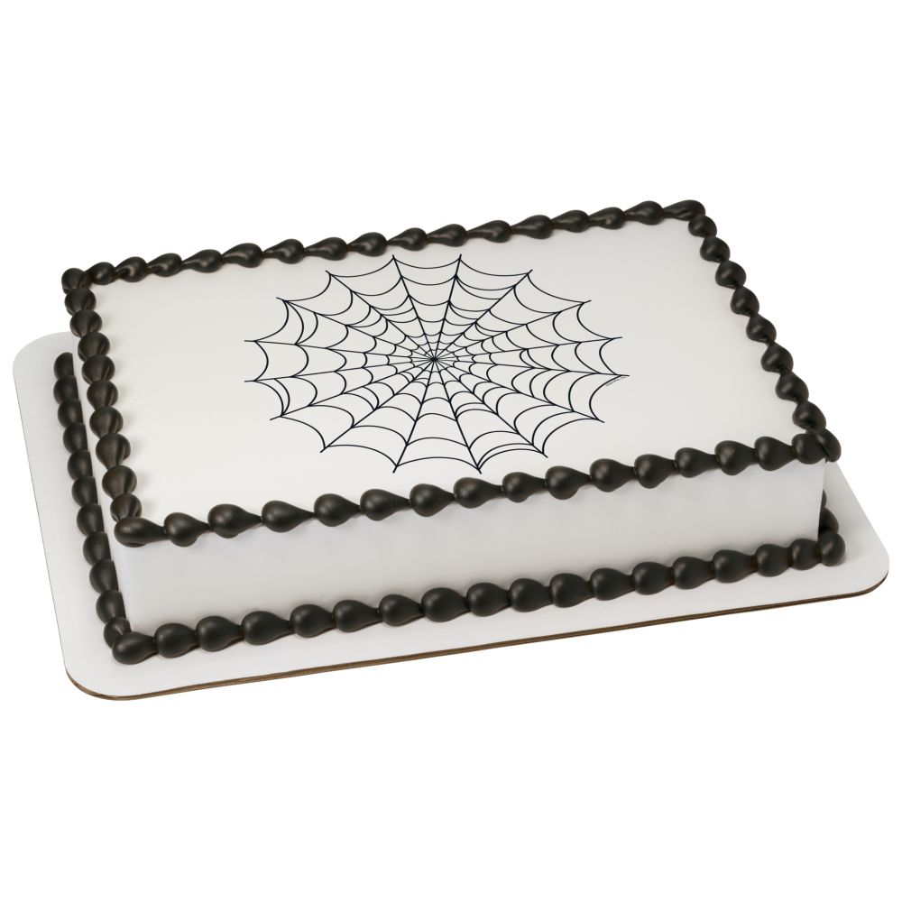 Image Cake Spider Web