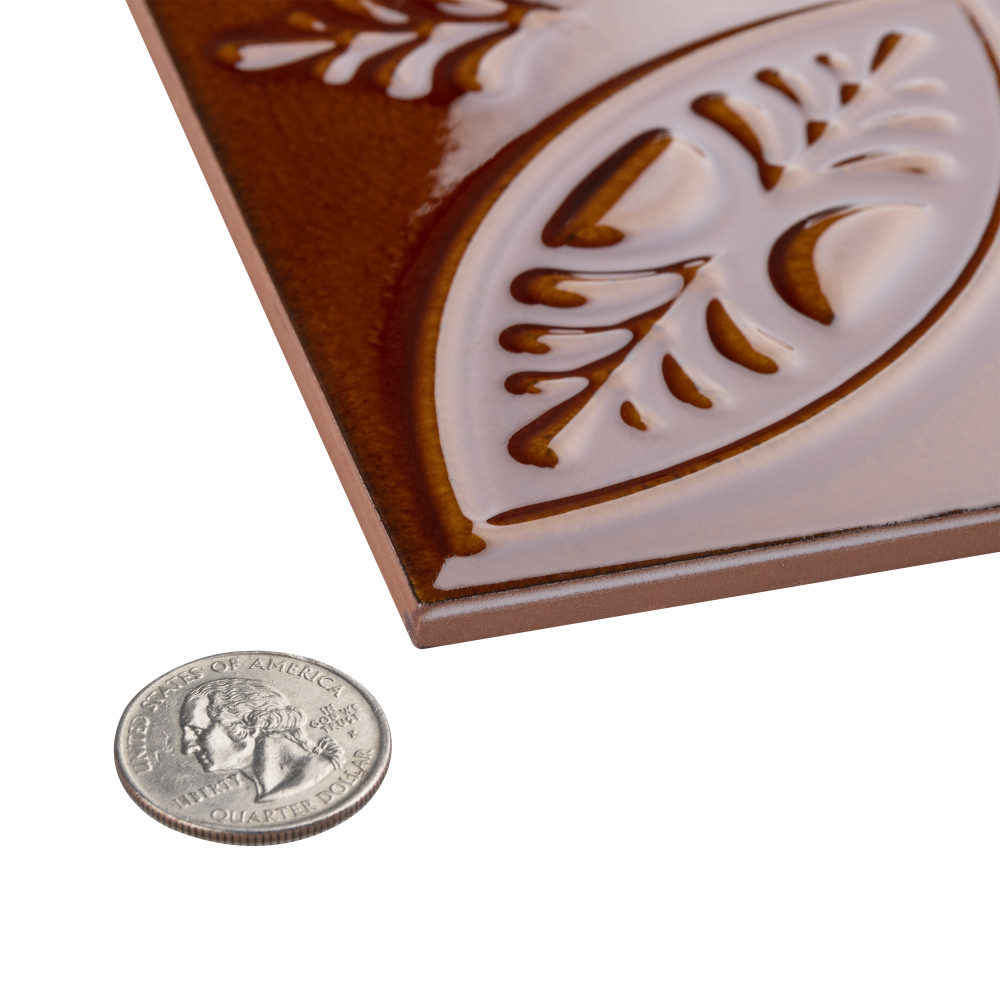 Trend Ambar 8 in. x 8 in. Ceramic Wall Tile