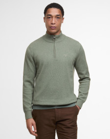 Cotton Half-Zip Jumper 