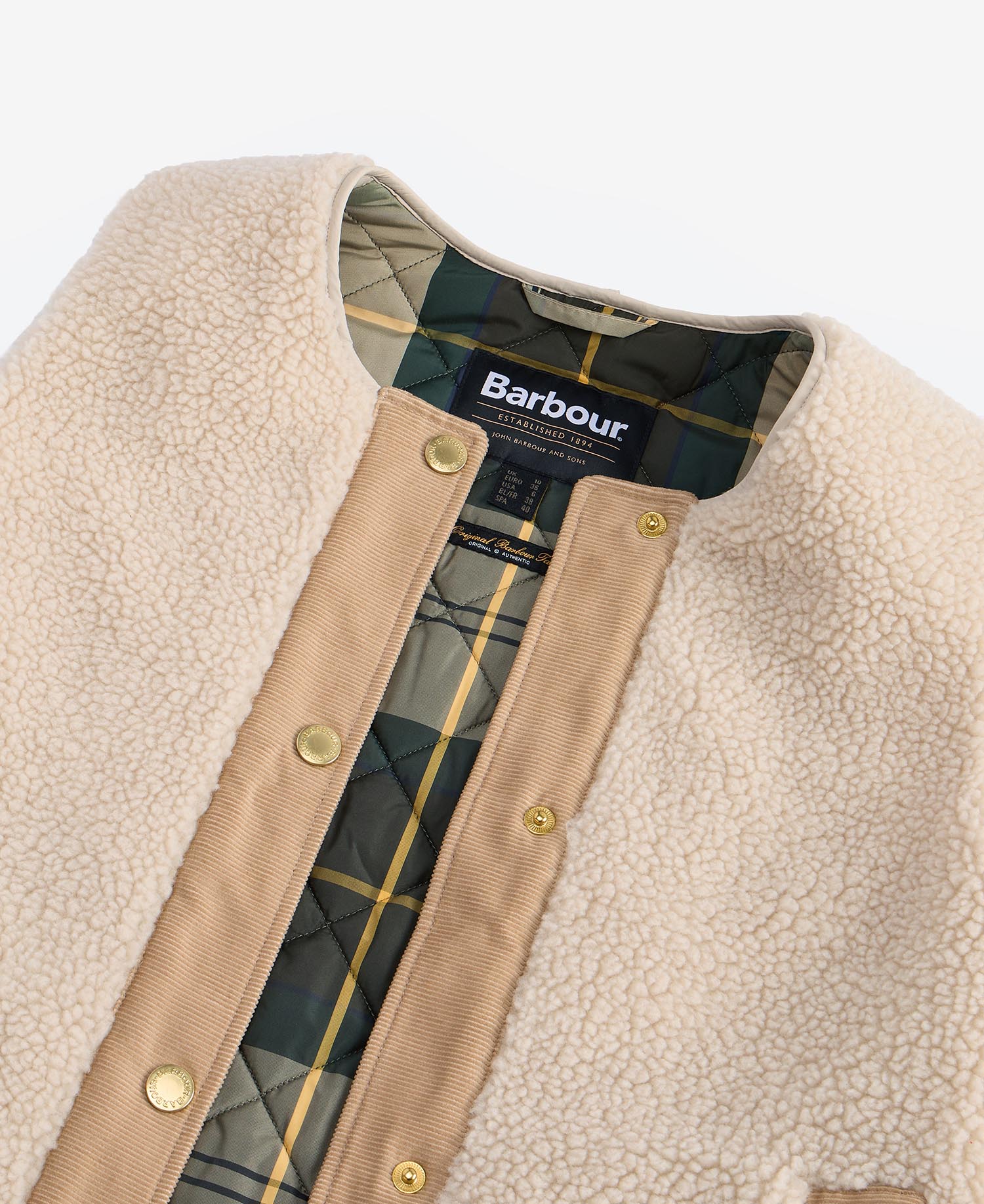 Gilet Dulsie in pile Teddy image number 7
