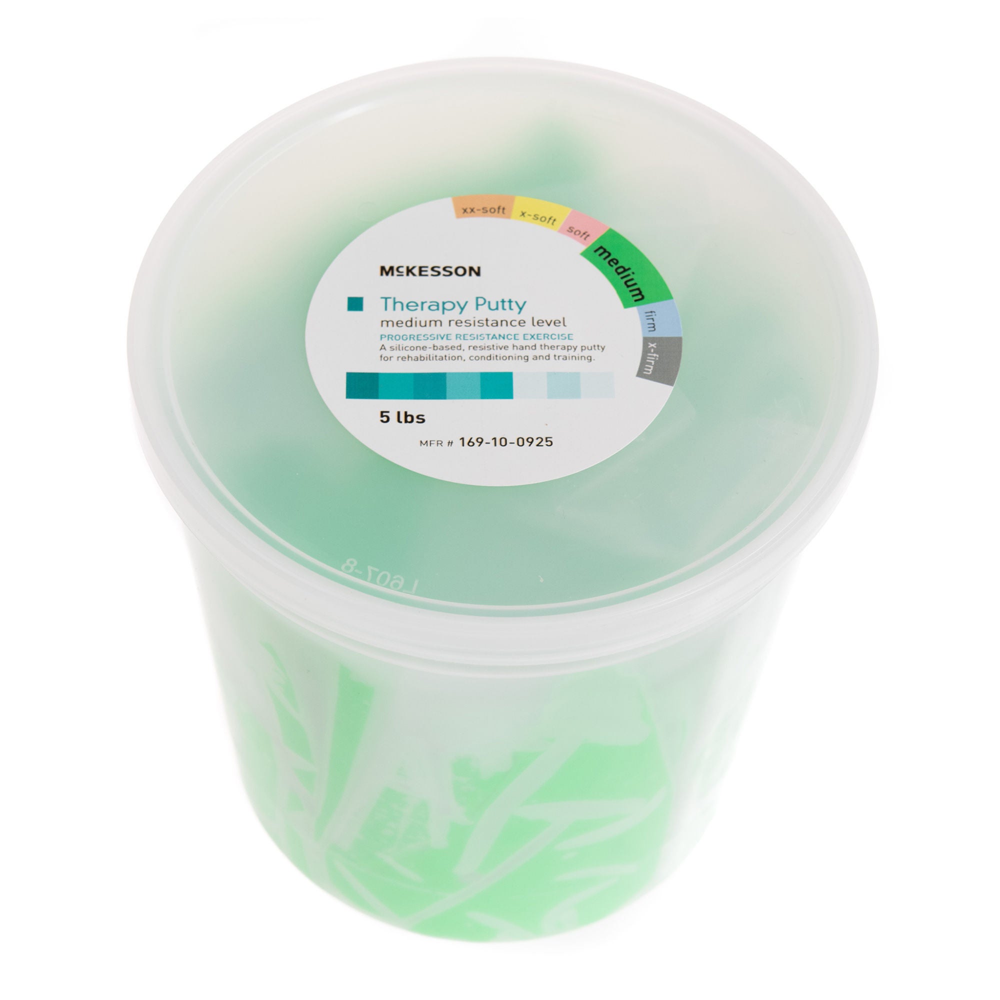 McKesson Therapy Putty, Green, Medium, 5 lb. Container