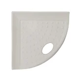 Retrofit Bath Accessoires Matte Gray Flatback 5″ Foot Rest