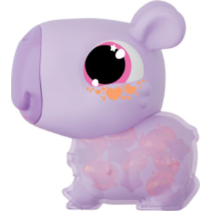 Animagic Let's Glo Capybara, Purple, Squish & Stretch Water Toy