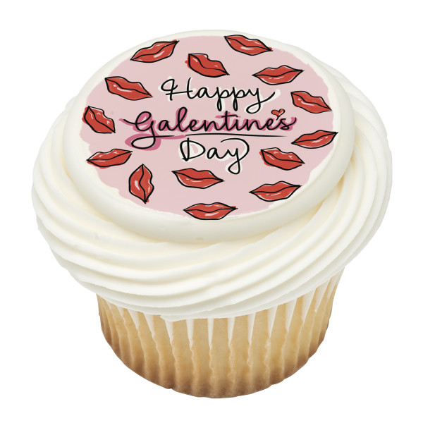 Happy Galentine's Day PhotoCake® Edible Image®