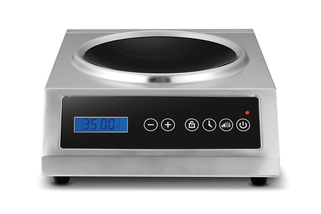 Placa de Inducción Pujadas IP Pro 35 WOK con tecnología de potencia contínua de 3500 W