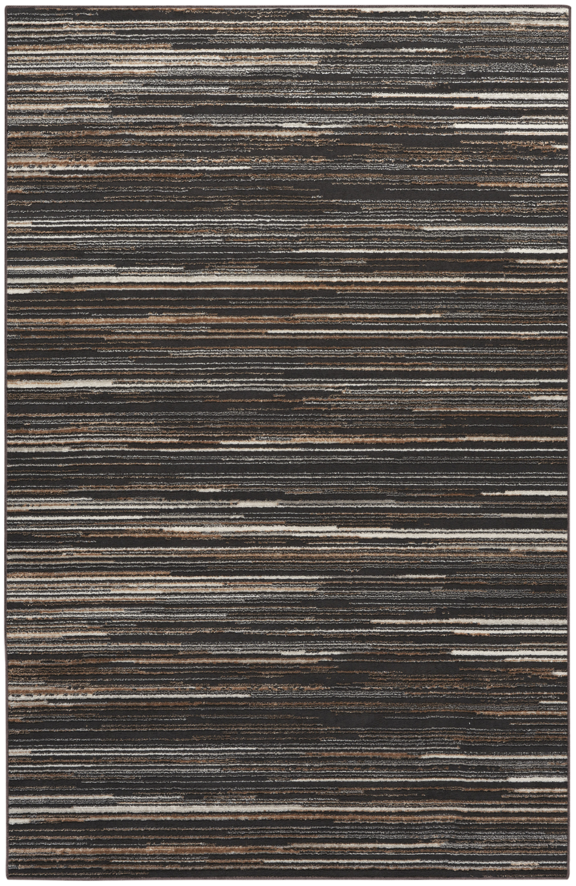 Calvin Klein CK029 Captivating 3'2" x 5' Mocha Modern Indoor Rug