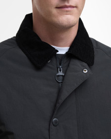 Winter Wadded Showerproof Mac Black Carbon