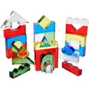 Color Crystal Block Set - Set of 25