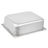 Half-size 4-inch-deep Super Pan® heavy-duty stainless steel steam table pan