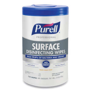 Gojo, PURELL® Professional Surface Disinfecting Wipes,  110 Wipes/Container