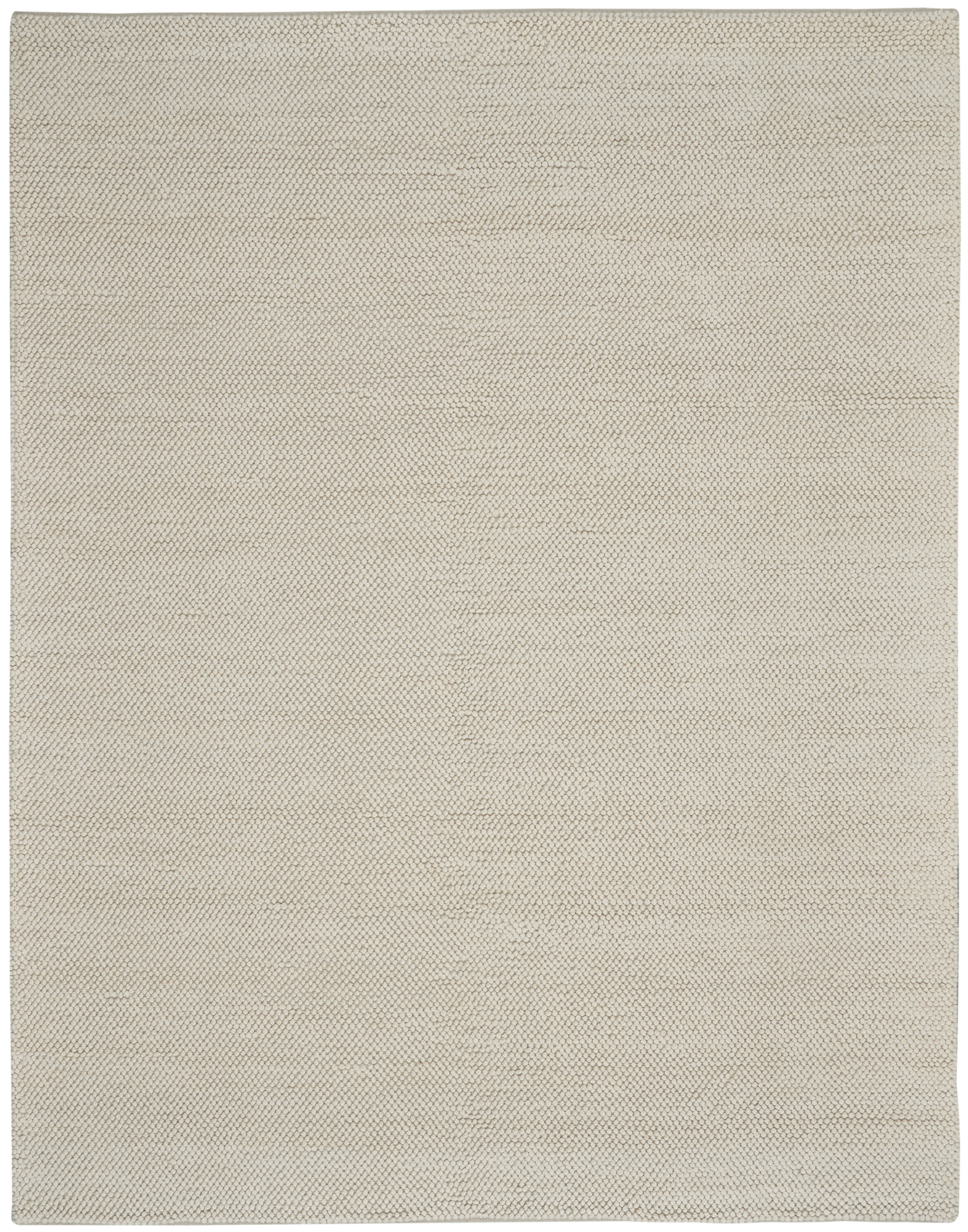 Calvin Klein Textured Dots 7'9" x 9'9" Cream Beach Indoor Rug
