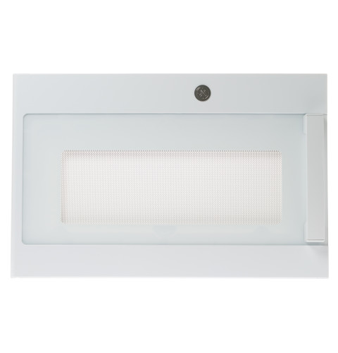 DOOR WITH FLAT GE LOGO - WHITE