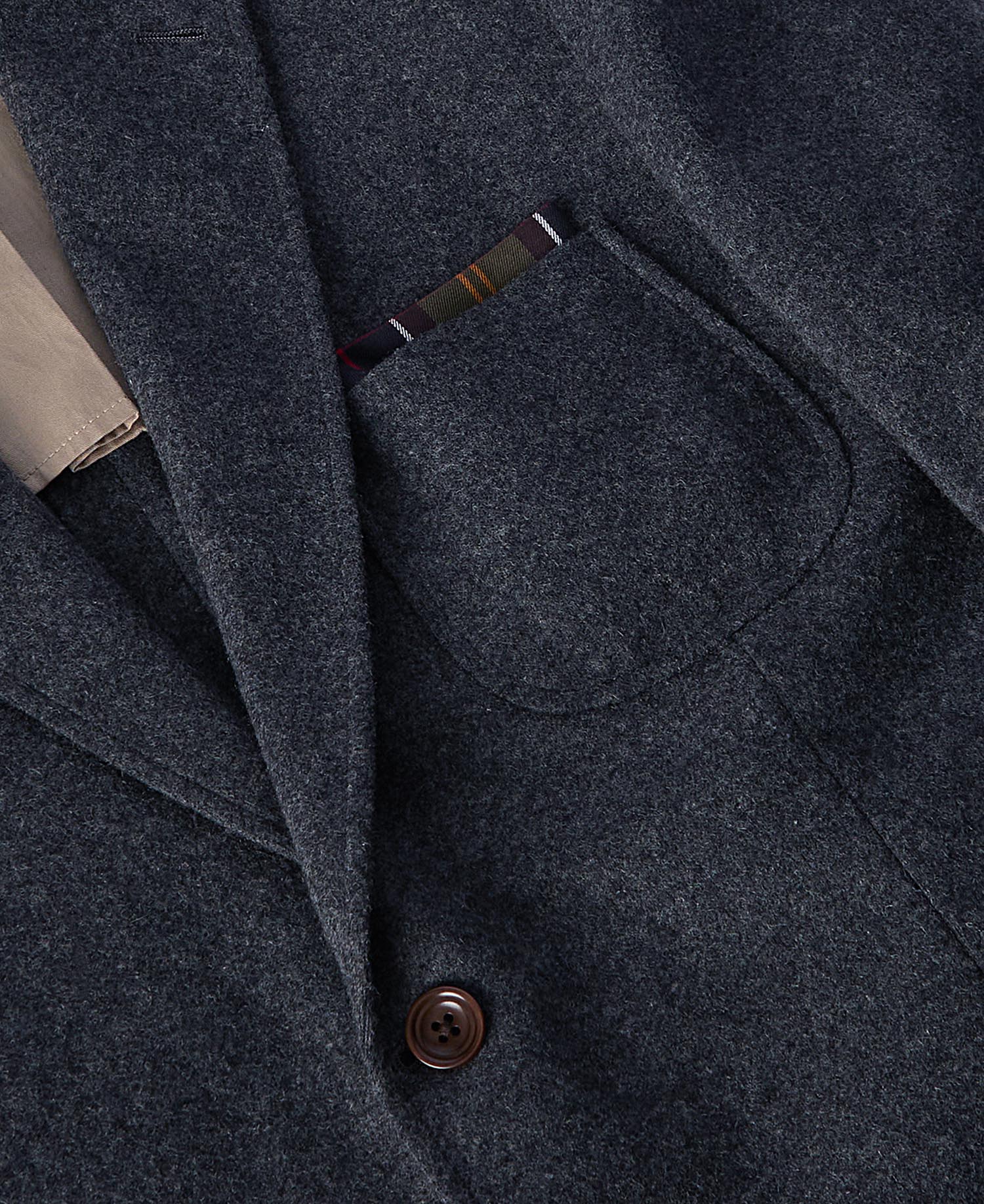 Flannel Jersey Blazer image number 7