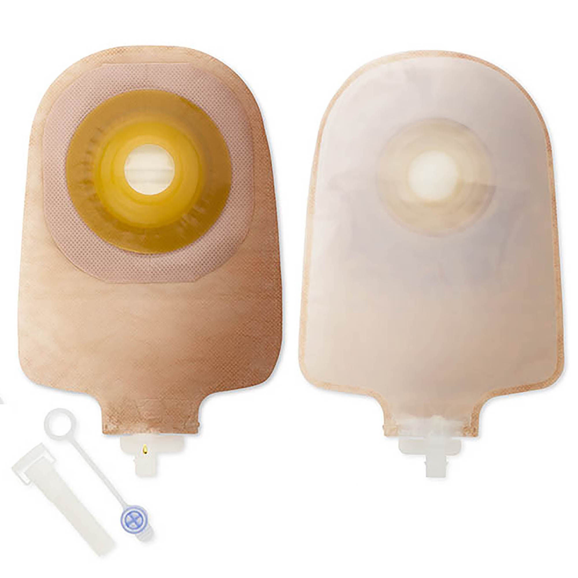 Premier™ 8484 One-Piece Transparent Urostomy Pouch, Pre-cut to Fit 25 mm Stomas