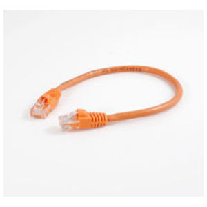 Value Series™ Cat 5e Booted Patch Cord, 7 ft., Orange