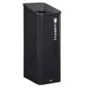 Rubbermaid Commercial, Sustain, Landfill, 15 gal, Metal/Resin, Black, Rectangle, Receptacle