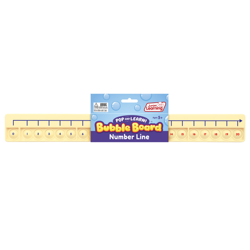 Number Line Pop and Learn™ Bubble Board