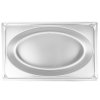 Full-size 4-inch-deep Super Pan® stainless steel super shape oval wild pan