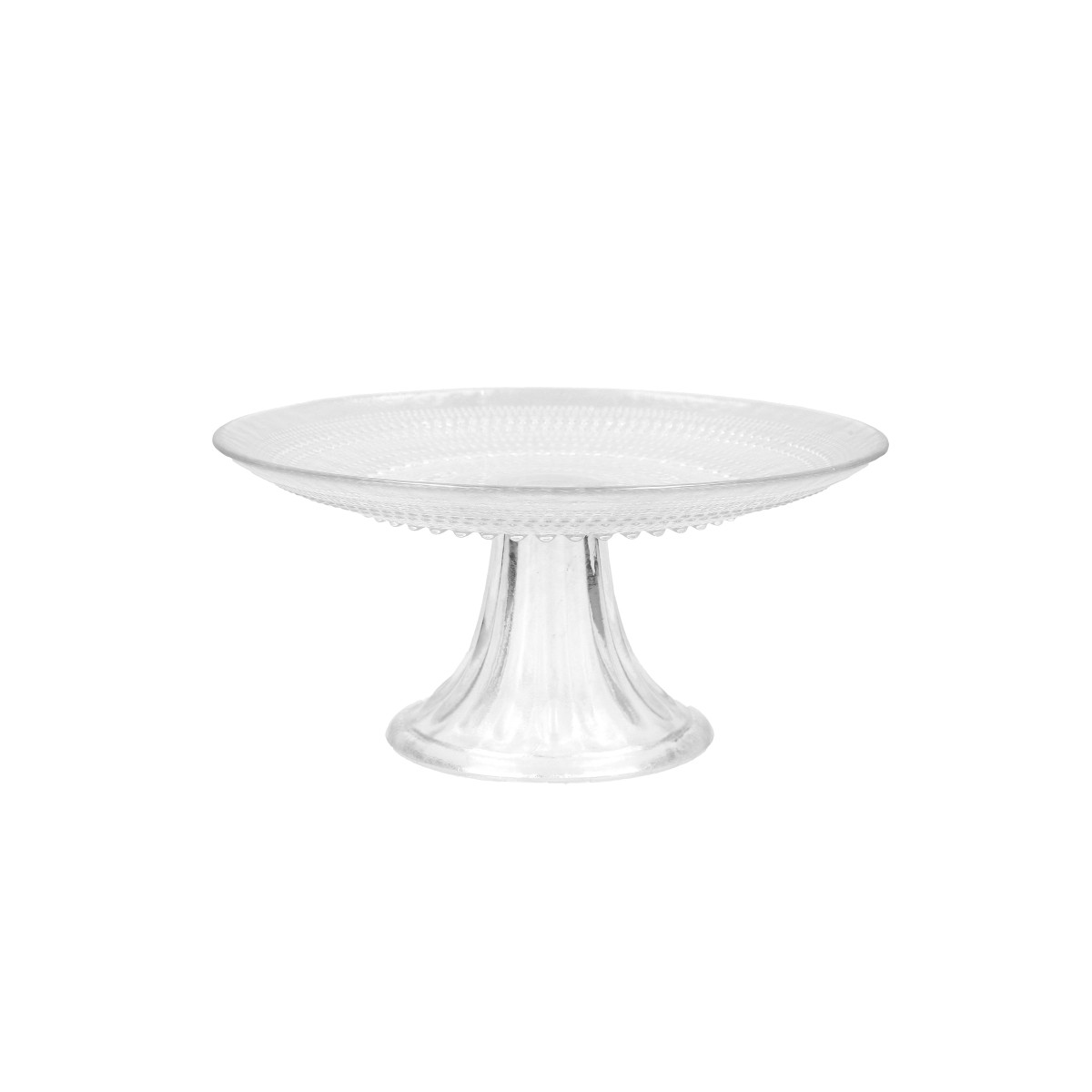 Jupiter 8.5" Small Cake Stand, Clear
