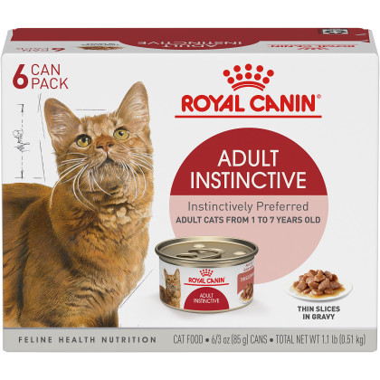 Adult Instinctive Thin Slices in Gravy Canned Cat Food