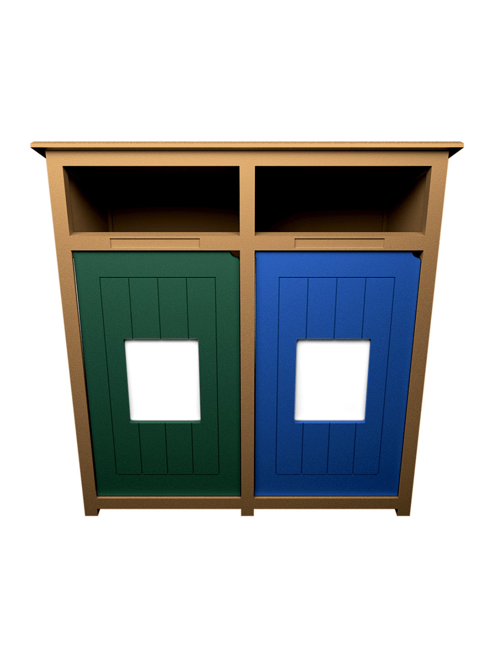 AURA – Double – Unit – Full – Cedar-Green-Blue