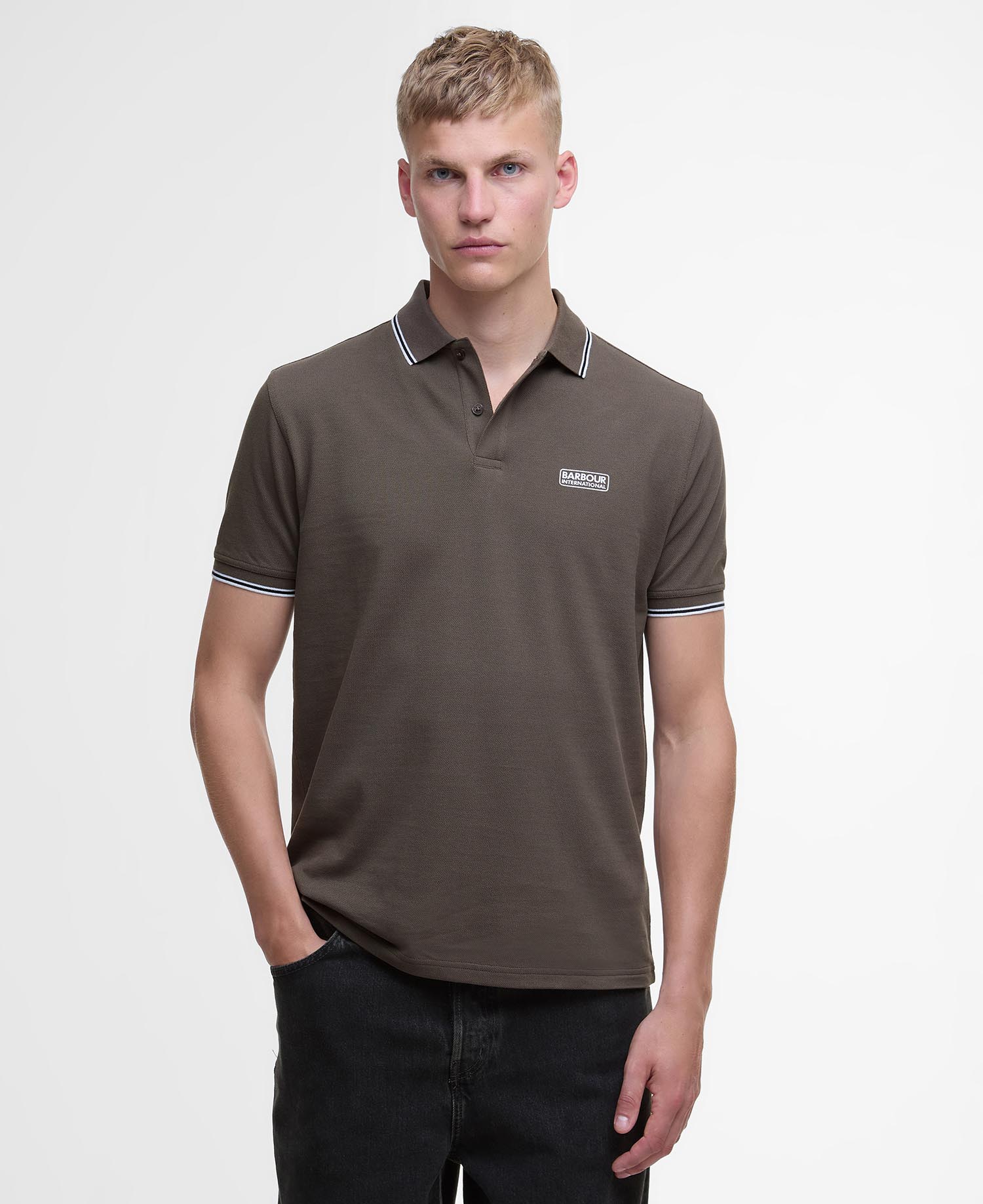 Evan Short-Sleeved Polo Shirt image number 0