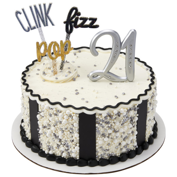 21 Diamond Milestone Monogram