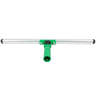 Unger, Swivel Strip, 18", T-Bar, Aluminum, Silver/Green