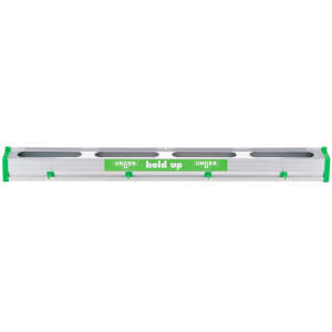 Unger, Hold Up Tool Rack, 36", Aluminum, Green/Silver