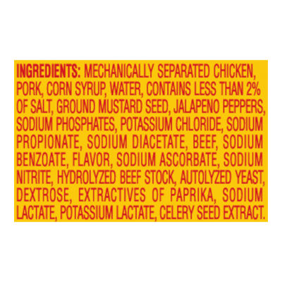Oscar Mayer Jalapeno Bologna, 16 oz Pack