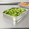 Half-size 2 ½-inch-deep Super Pan 3® stainless steel steam table pan