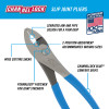 528 8-inch Slip Joint Pliers