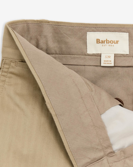 Herringbone Cotton Trousers