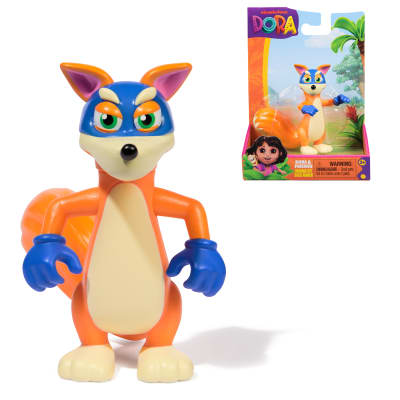Dora, Figurine Chipeur de 7,6 cm avec tête et bras mobiles, jouets pour filles et garçons, à partir de 3 ans
