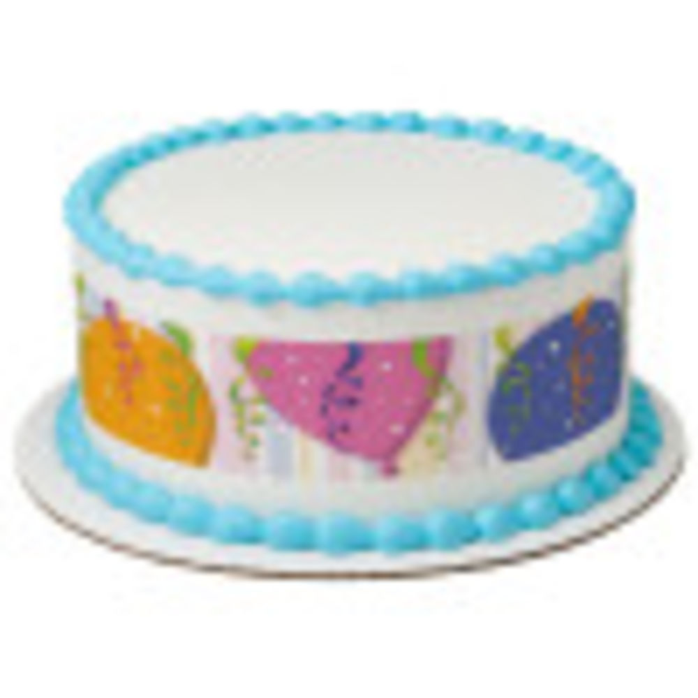 Image Cake Birthday Star Balloons