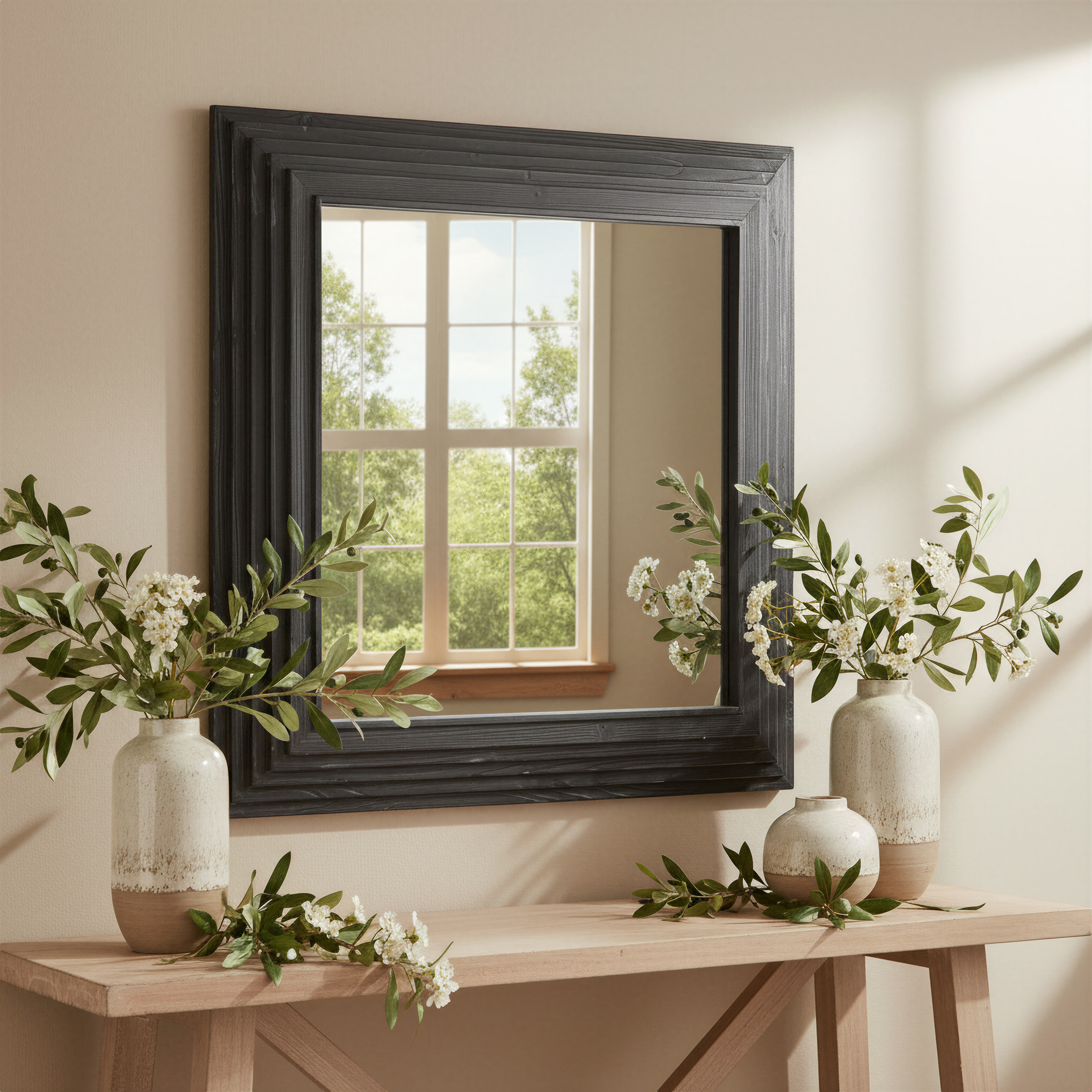 Kare Mirror Black product image