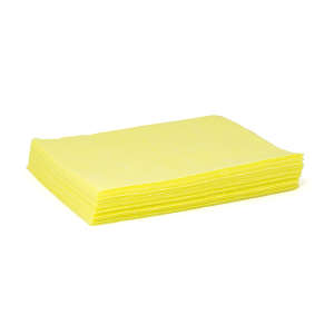 Hospeco, TaskBrand® DSH Mineral Oil Treated Duster, Medium Duty, Yellow/Orange, 21"x24", 1/4 Fold, Polypropylene, Yellow, 21 in