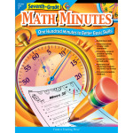 Creative Teaching Press&reg; Math Minutes Book, Grade 7 CTP2635