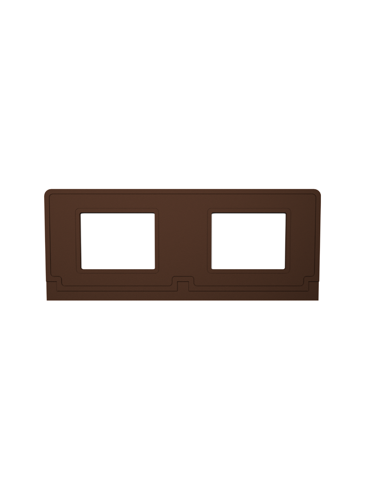 VISION – Double – Sign Frame – Tudor Brown