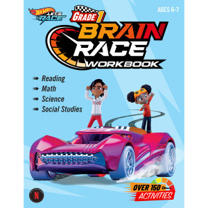 Hot Wheels Brain Race Grade 1 Workbook