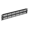 Mini-Com® All Metal Shielded Modular Empty Patch Panels, 2 RU