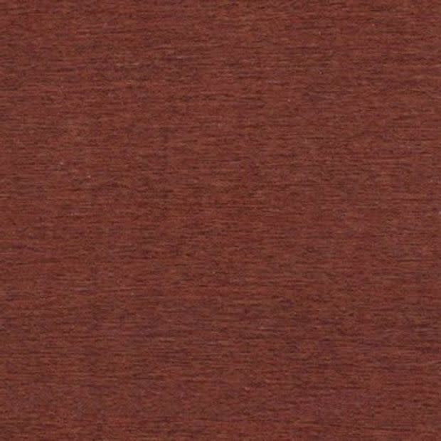 Reddish-brown textured surface with fine horizontal striations fills the frame, lying flat and uniform, evenly lit in neutral light with no visible seams or surrounding context.