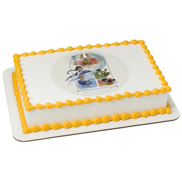 Avatar: The Last Airbender Team Avatar PhotoCake® Edible Image®
