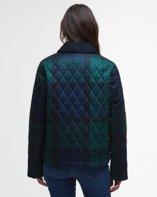 Giacca trapuntata Loudon in tartan 