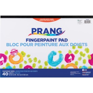 Painting Paper Pad, White, 18" x 12", 40 Sheets